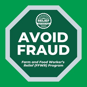 Avoiding Fraud logo.