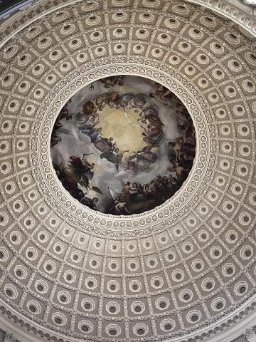 Capitol rotunda view.